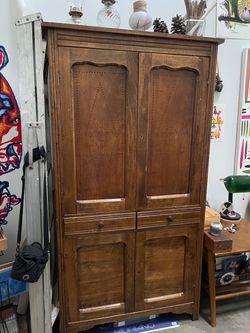 Wooden cabinet