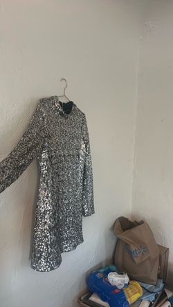 Silver dress