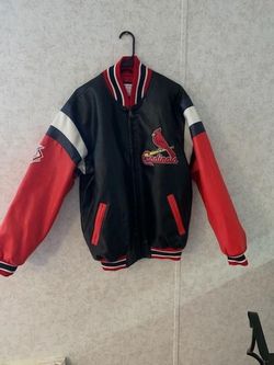 Nice leather jacket st Louis cardinals sz xl.
