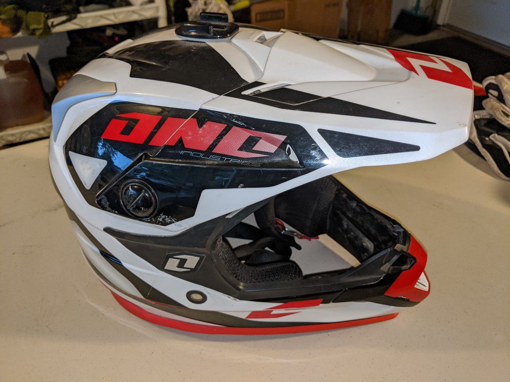 One industries motocross helmet, size XL