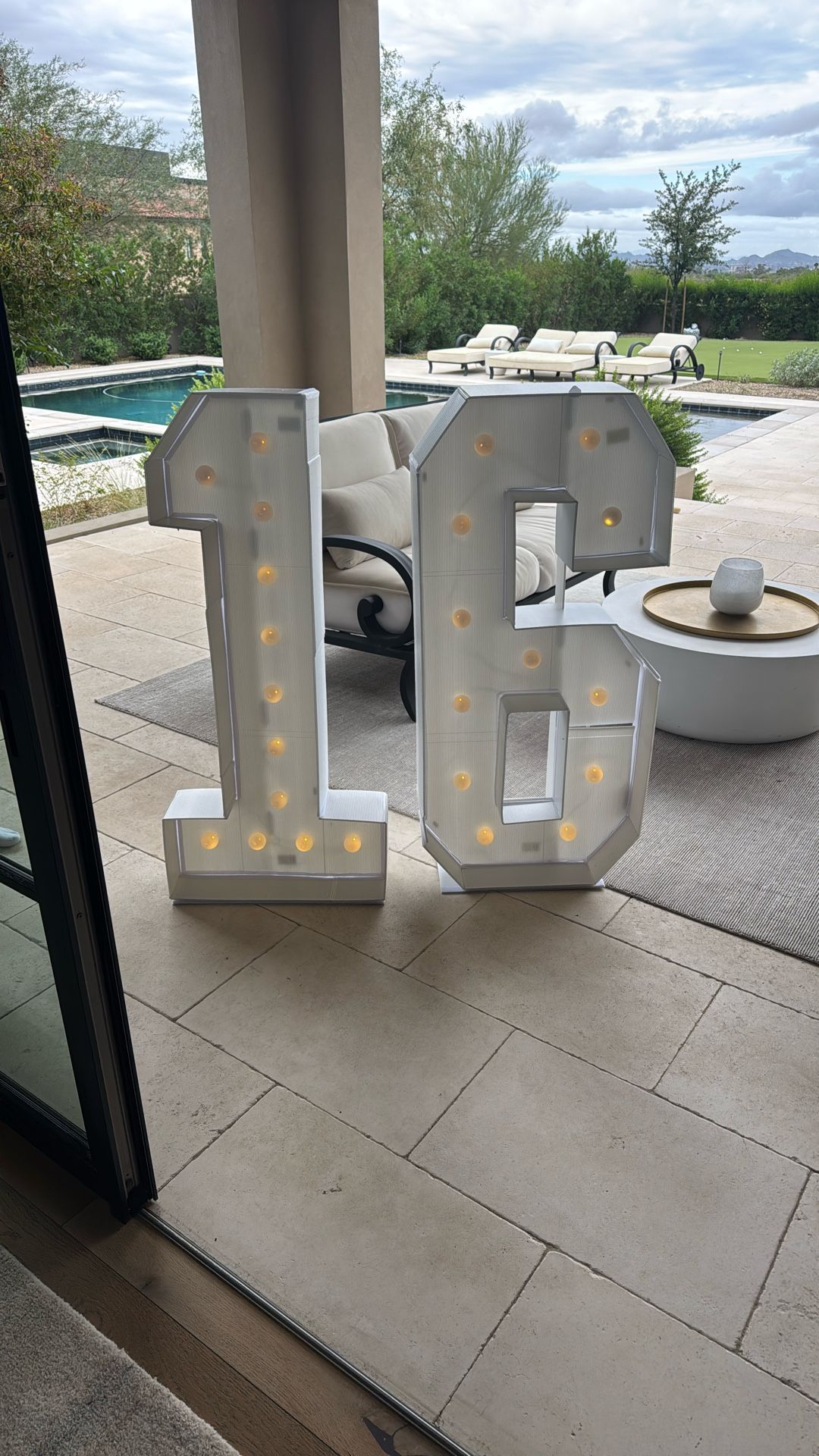 Birthday party letters