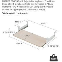 Adjustable Keyboard Tray 