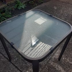 Small Glass Top Table