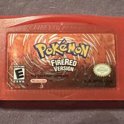 Pokemon Fire Red (GBA)