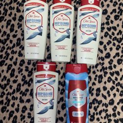 5🔥old Spice Men Body Wash All 5 For $25 Firm On Price