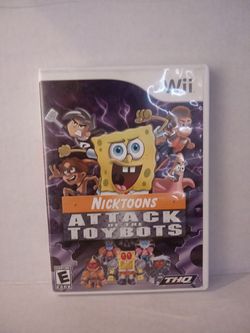 Wii Games - Nicktoons - attack of the toybots
