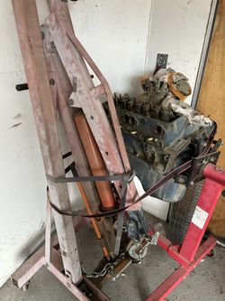 $350 For Everything, Motor Stand, Motor Jack And Engine Block