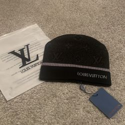 Black Lv Beanie