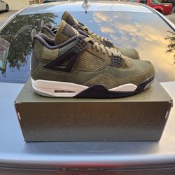 Nike Air Jordan 4 Retro Craft Medium Olive