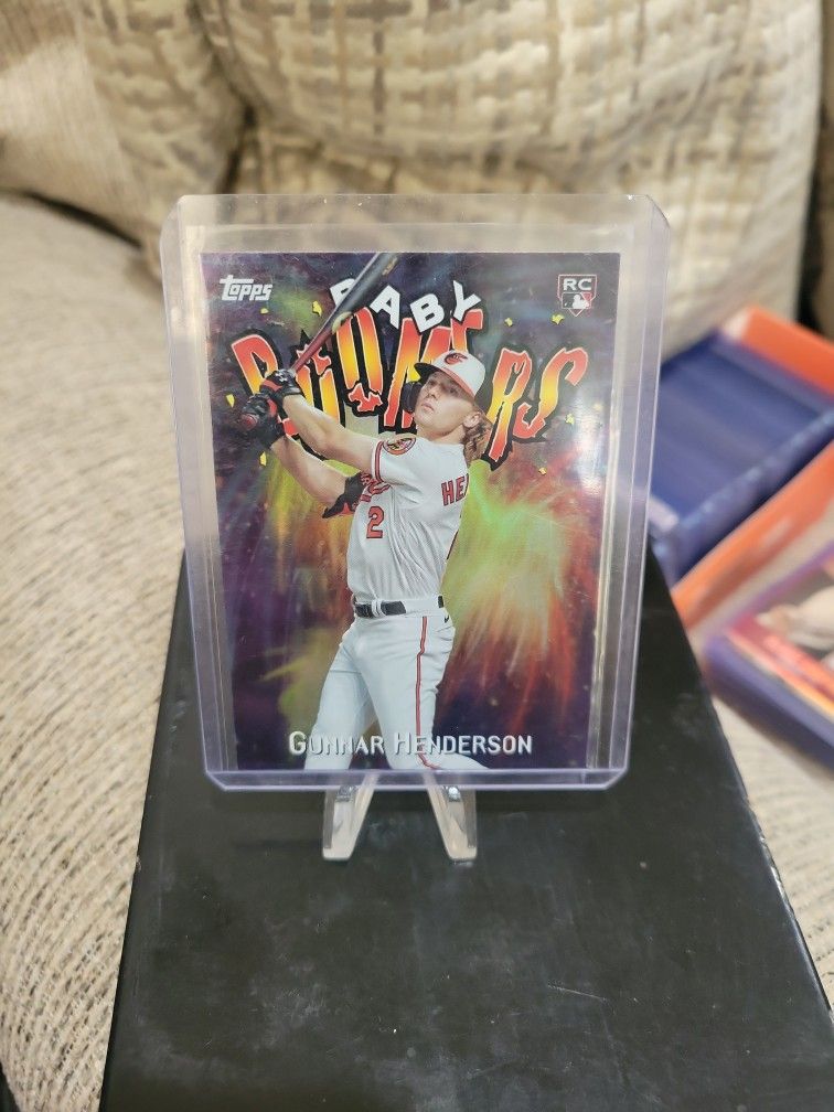 Gunner Henderson Topps Baby Boomers Rookie Baseball Card
