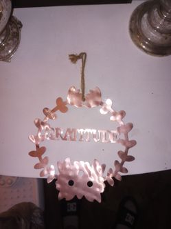 COPPER COLOR GRATUIDE QUOTE HAGING QUOTE