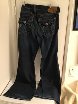 True Religion "Billy Big T" Flared Boot Cut Men's Jeans...Size 38...(Nwt)...