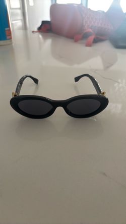 Fendi FF Diamonds oval sunglasses