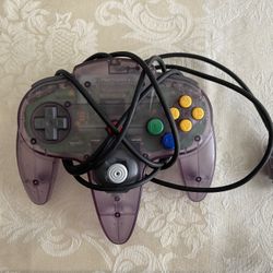 Nintendo Game Controller Purple