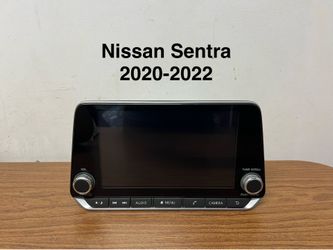 2020-2022 Nissan Sentra screen OEM
