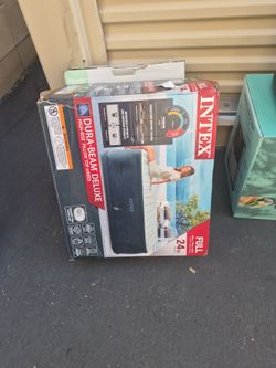 Intex. Full. Air mattress