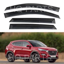 For 16-21 Hyundai Tucson Smoke Window Visor OBO 