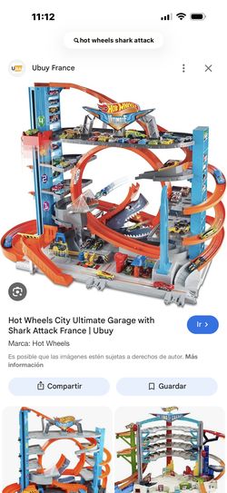 Hot wheels ultimate garage tiburon