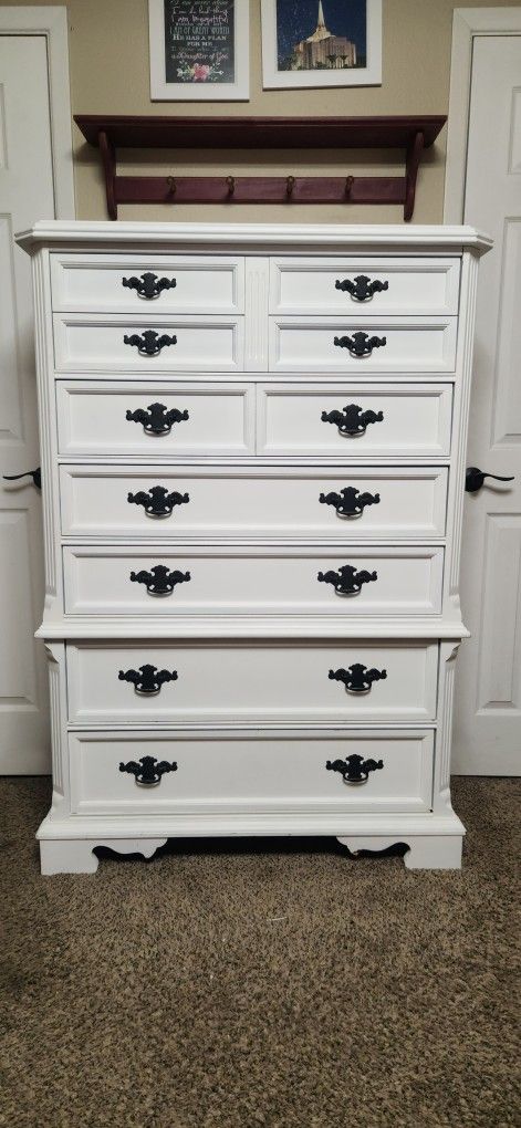 Tall 6 drawer dresser 