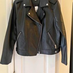 Loft Black Leather Jacket