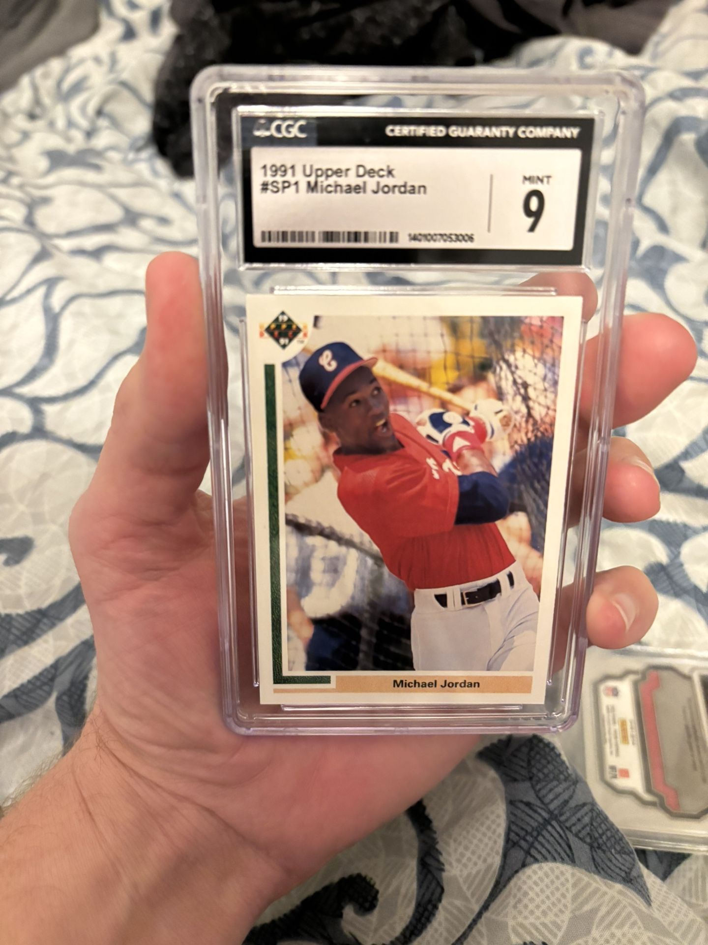 CGC Graded 9 Mint Michael Jordan Rookie SP-1