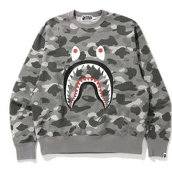 BAPE Year Of The Ox Pullover Hoodie Grey