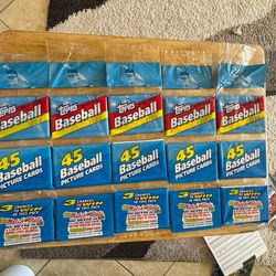 1992 TOPPS ~ MAJOR LEAGUE BASEBALL ~ 45 PICTURE CARDS ~ 24 UNOPENED & FACTORY SEALED