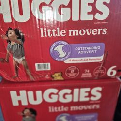 Huggies Size 6 $30 Cada 1 Caja Precio Firme No Menos 