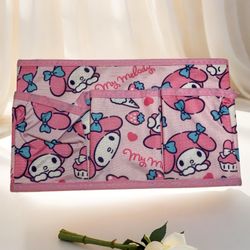 💖✨ Sweeten up your space with this Large-Print My Melody Collapsible Cloth Organizer—where kawaii meets convenience! ✨💖