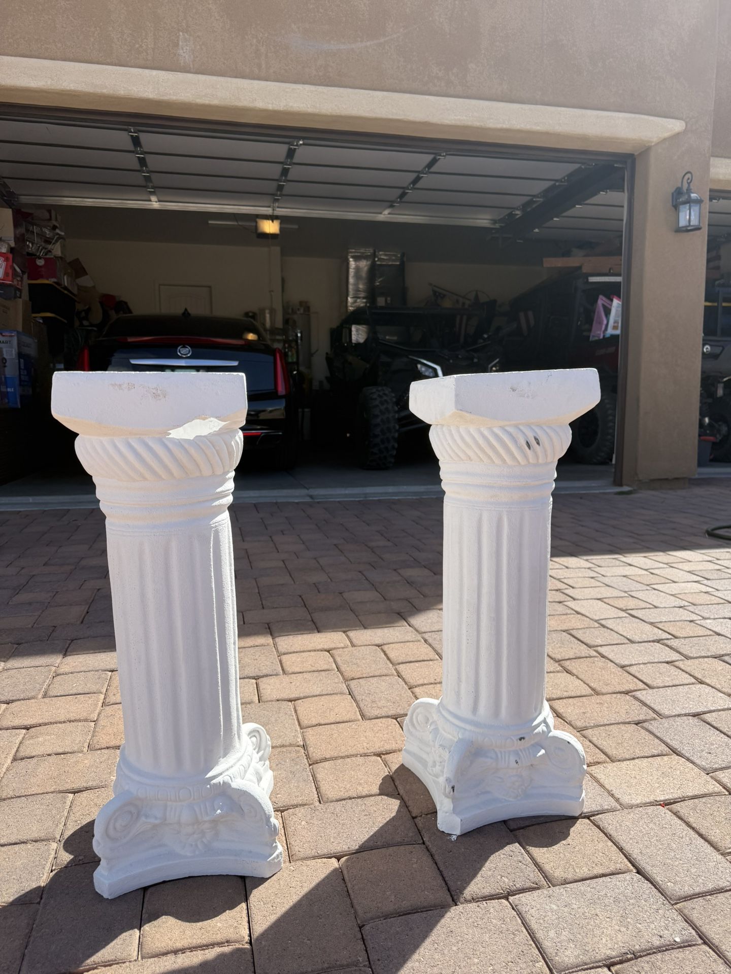 White Tuscan Posts