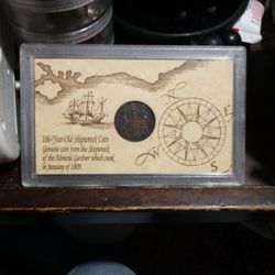 Over 200 Year old  Sunken Ship Coin 