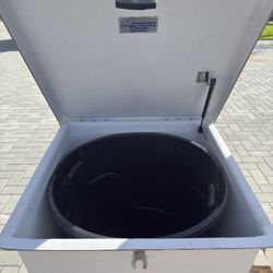 Dock Box Trash Can