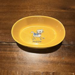 Cat Ceramic food/water bowl
