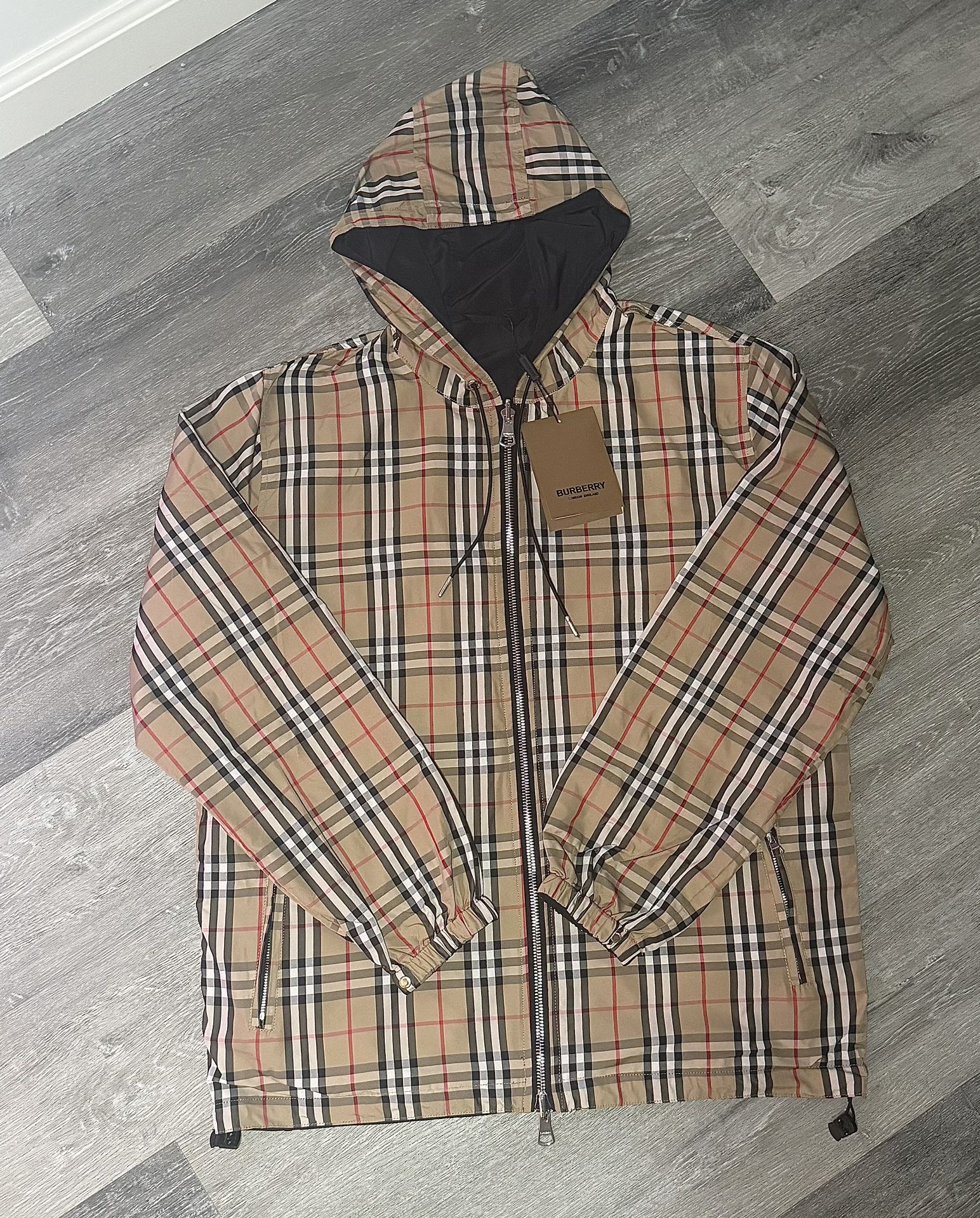 Burberry Windbreaker Zip Up