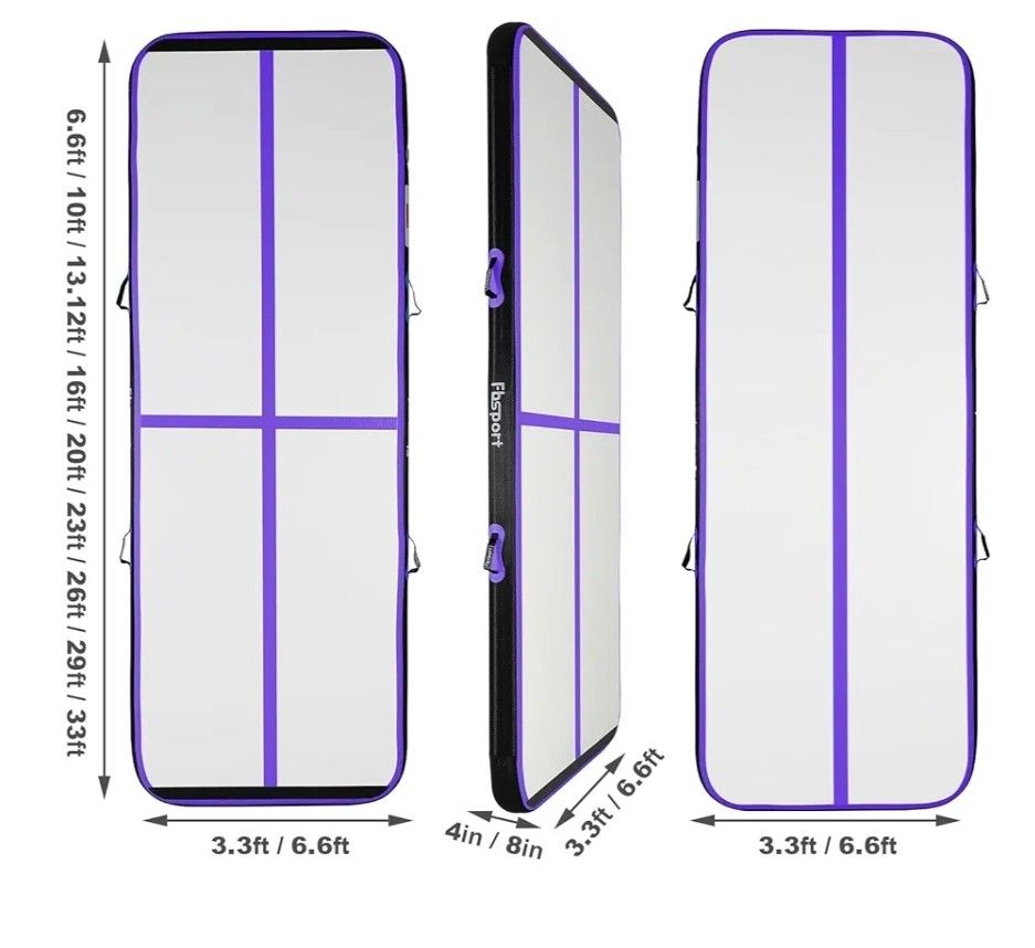 FBSport Inflatable Gymnastics Mat