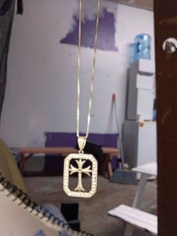 Ail Silver Pendant With Silver Necklace Real Diamonds 2 Carats
