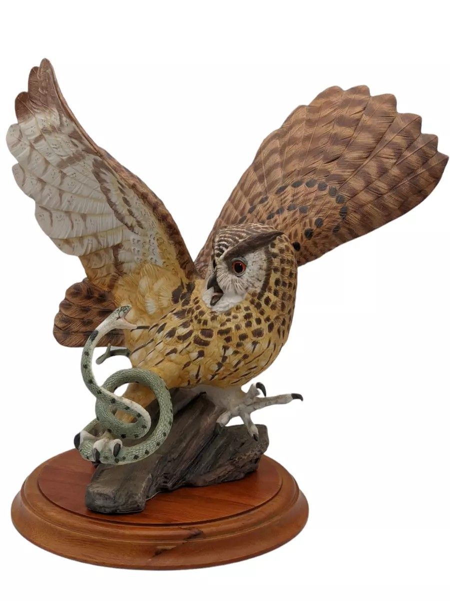 The Franklin Mint "THE EAGLE OWL"