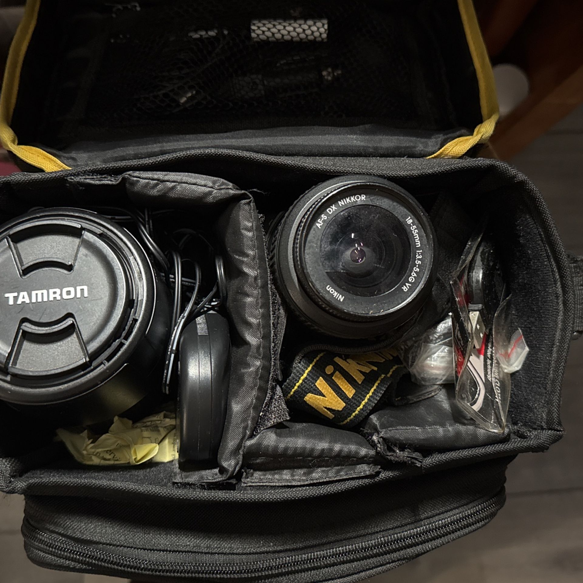 Nikon Camera And Lens Set