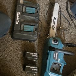 Marita 16” Chainsaw With Dual Charger