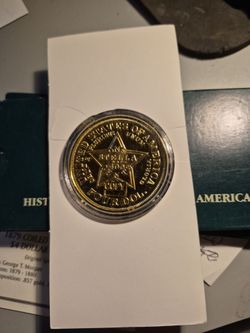 1879 Stella Four Dollar Gold Coin Copy