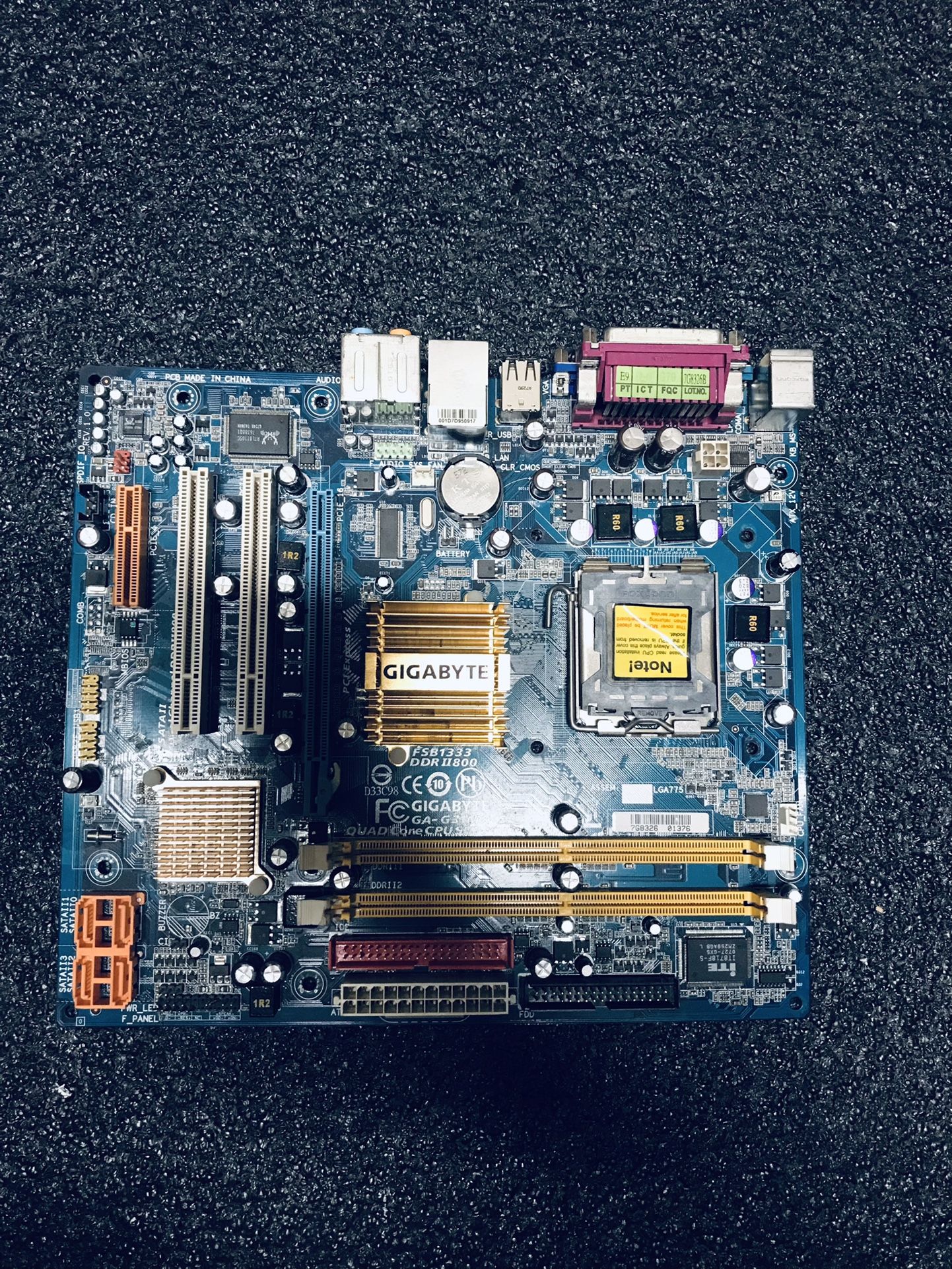 Gigabyte GA-G31MX DDR 2 800 Motherboard