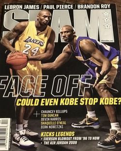 2009 Kobe Bryant Slam magazine collectors edition