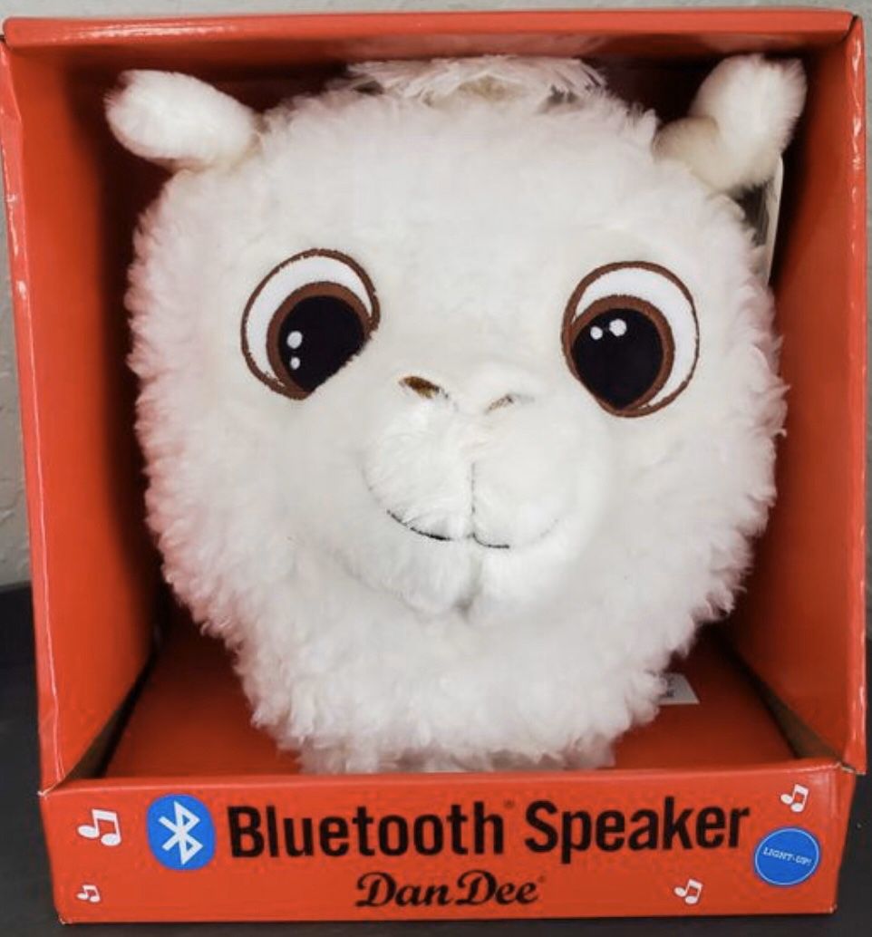 Brand new Dan Dee Llama Light Up Bluetooth Speaker With charging cable