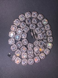 Heavy Moissanite Chain