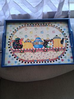 Mary Engelbreit Wooden Tray