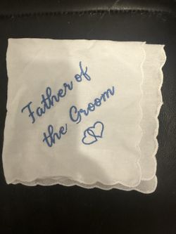Father And Mother Of The Groom Handkerchief 