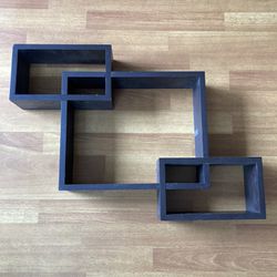 Three Piece Puzzle Shelf