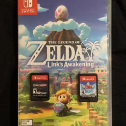 Zelda Nintendo Switch Game Bundle 