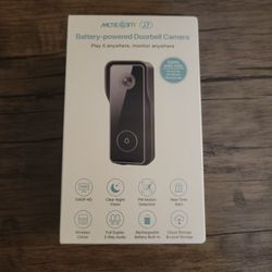 Doorbell Camera WiFi Video
1080P HD, Motion Detection, Anti- Theft Alert, 2-Way Audio, Night Vision