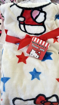 Hello Kitty 4th Of July Blanket 